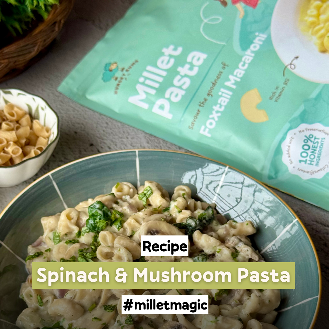 Spinach & Mushroom Pasta
