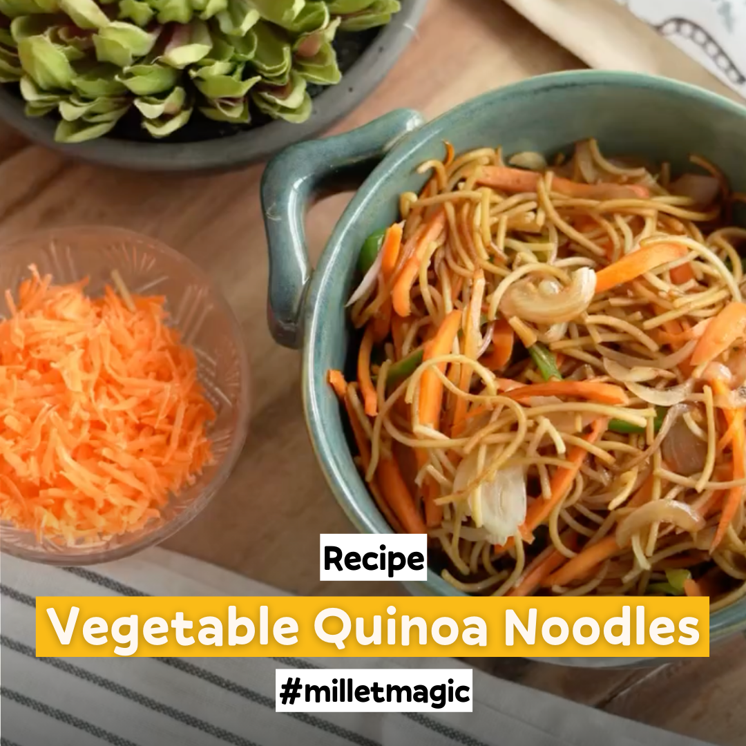 Vegetable Quinoa Noodles