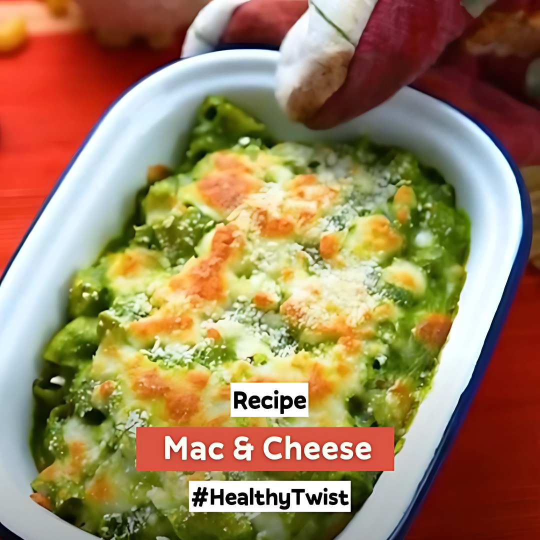Baked Millet Pasta with Spinach & Paneer