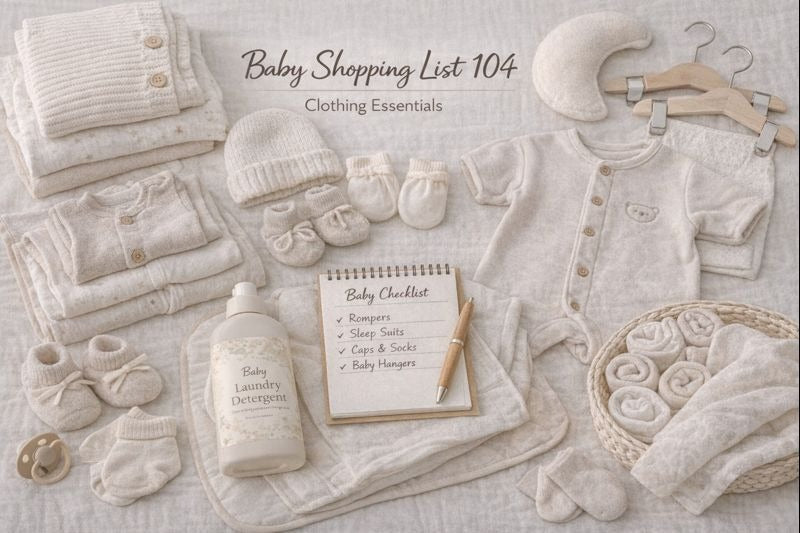 Baby Shopping List 104 : Clothing Essentials