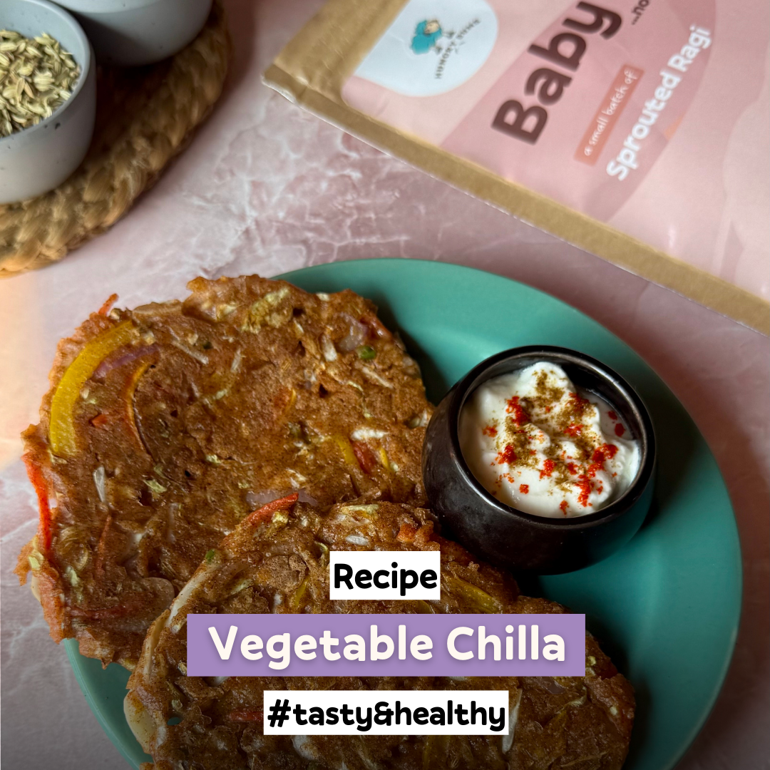 Ragi Vegetable Chilla