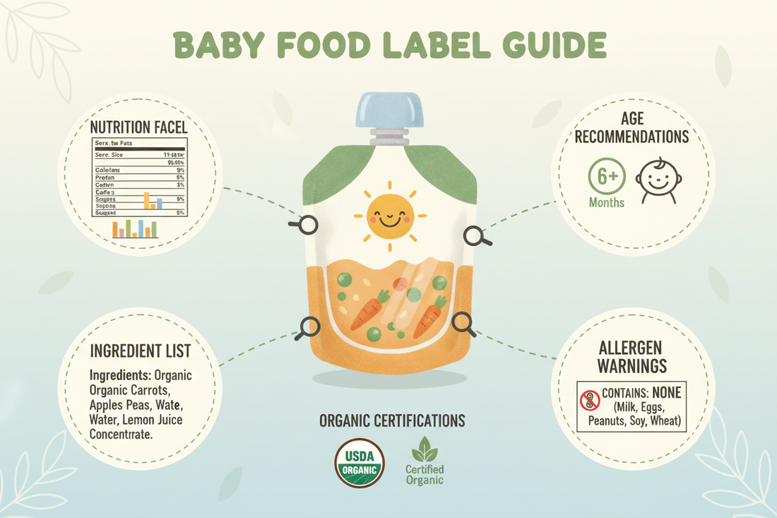 Decoding Baby Food Labels: What Parents Need to Look For