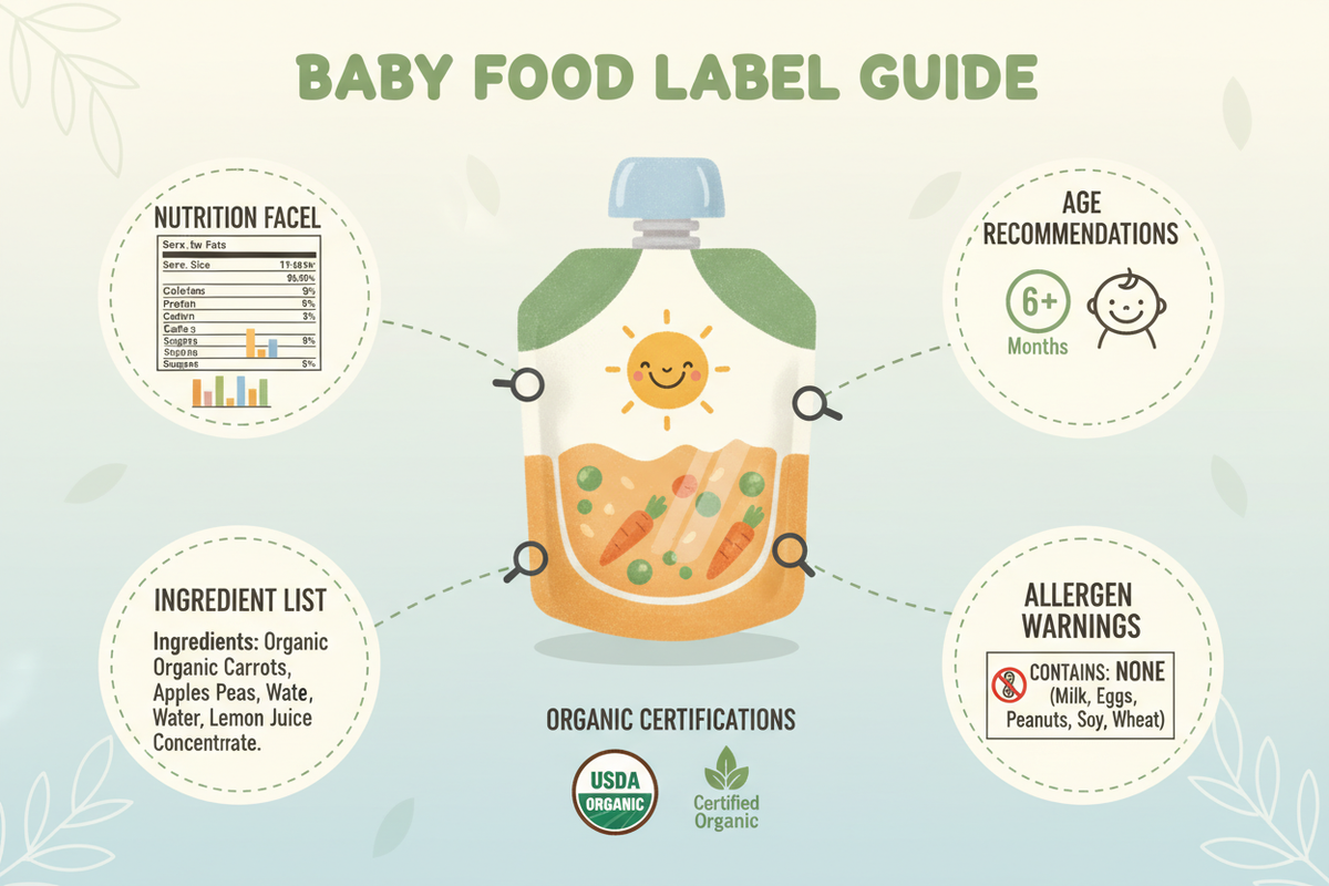 Decoding Baby Food Labels: What Parents Need to Look For