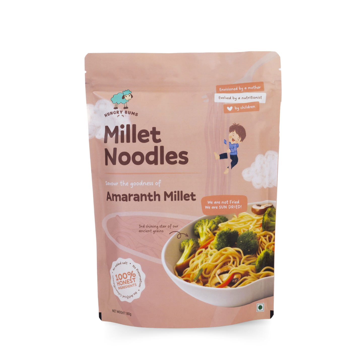 Amaranth Millet Noodles