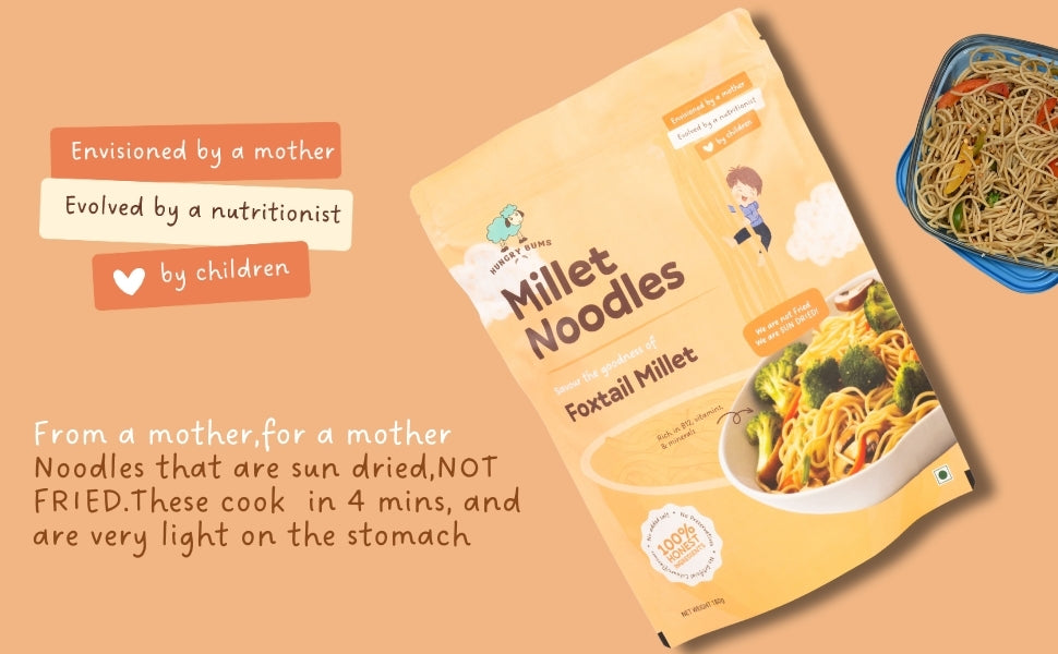 Supergrain Millet Noodles - Trio